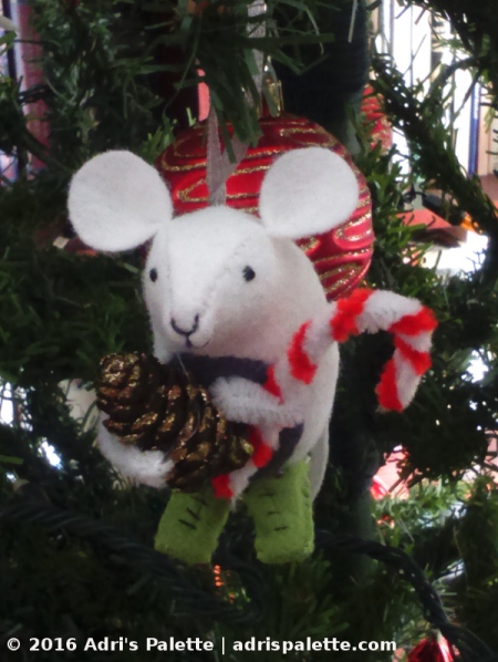 mouse ornament